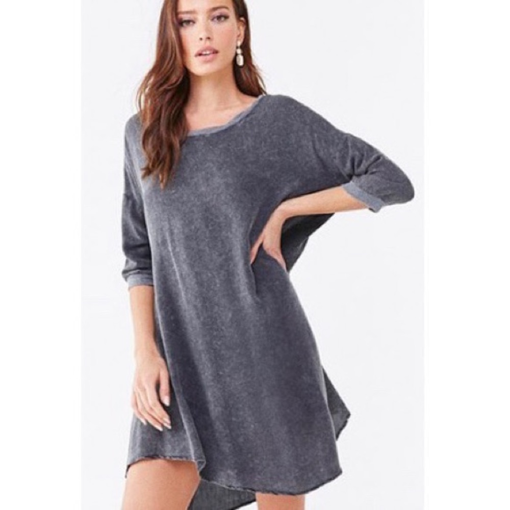 NWT! Umgee 3/4 sleeve Mineral Wash Dress Tunic